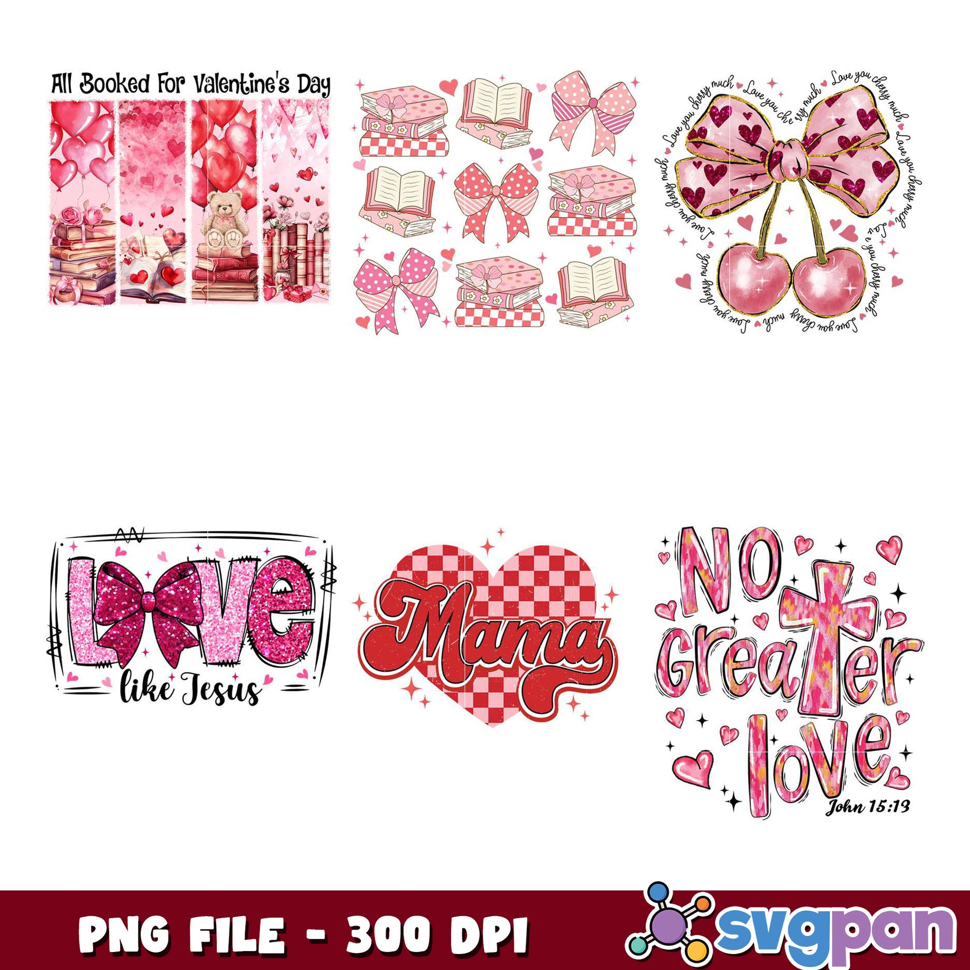 Valentine's Day Bundle PNG Love and Joy Designs