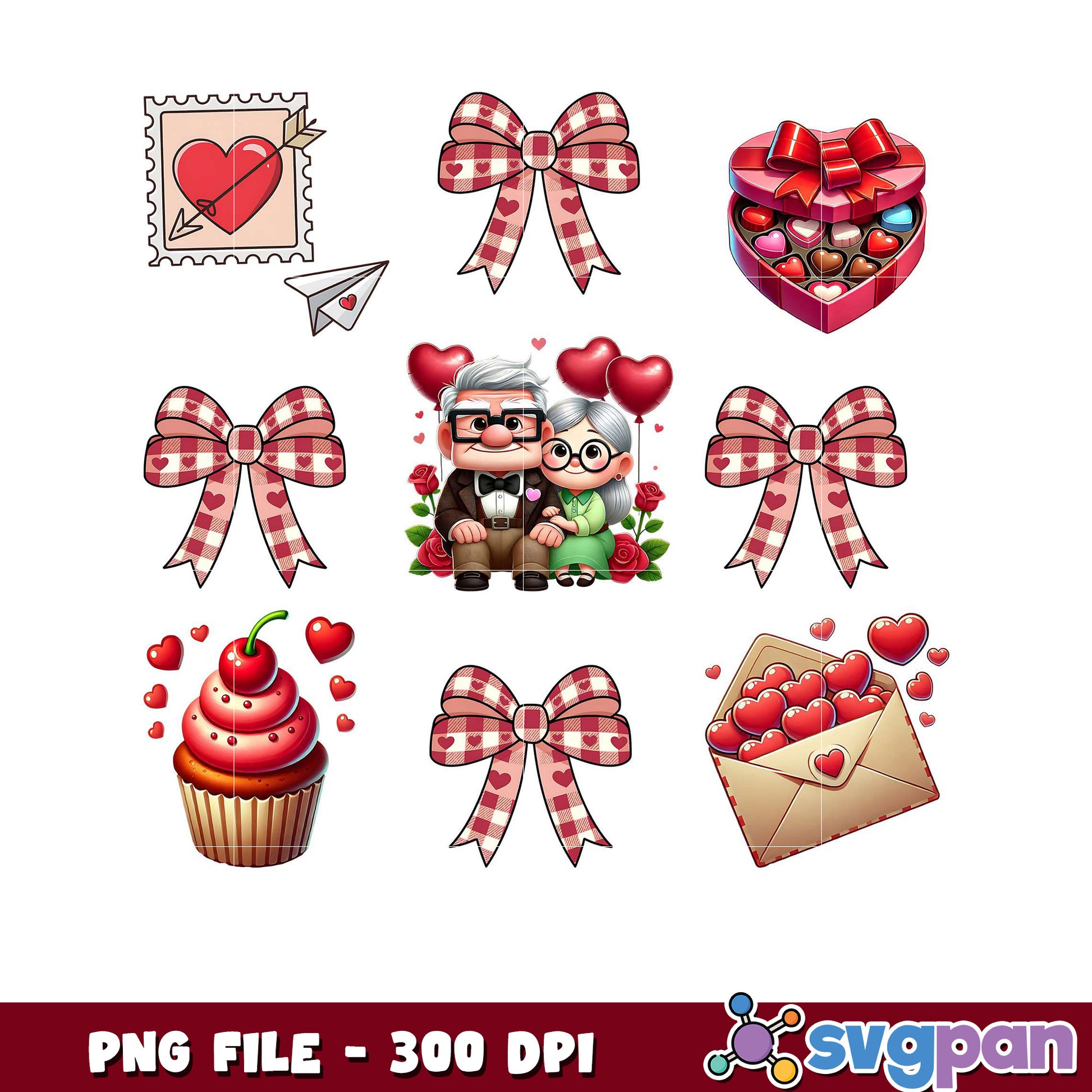 Valentine's Day Clipart Variety, Perfect for Creative Projects