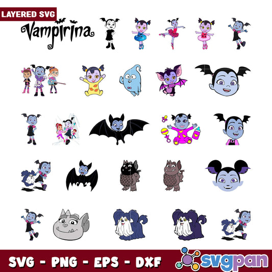 Vampirina SVG Bundle for Creative Projects Online