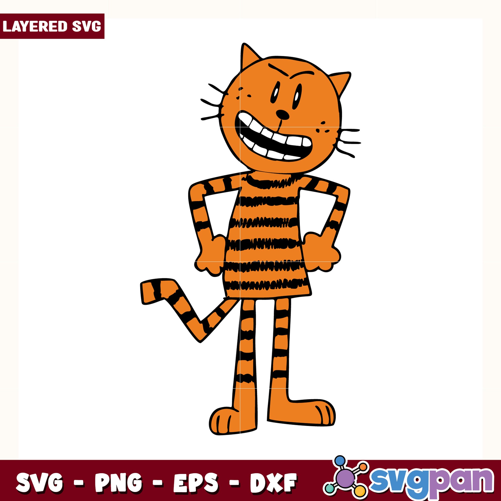 Villain petey svg, dog man comic svg, pilkey universe characters svg