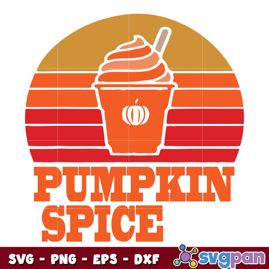 Vintage Pumpkin Spice AF svg