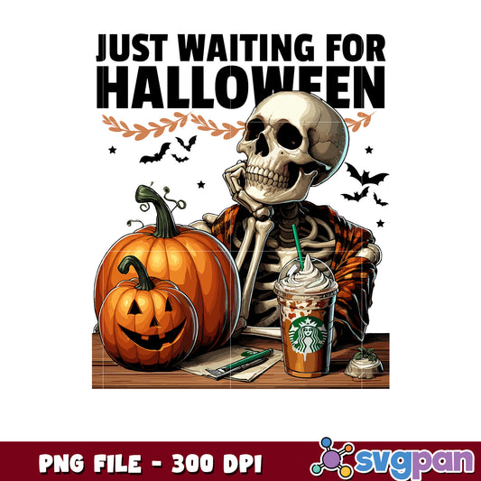 Waiting for halloween png, halloween background png, halloween candy png