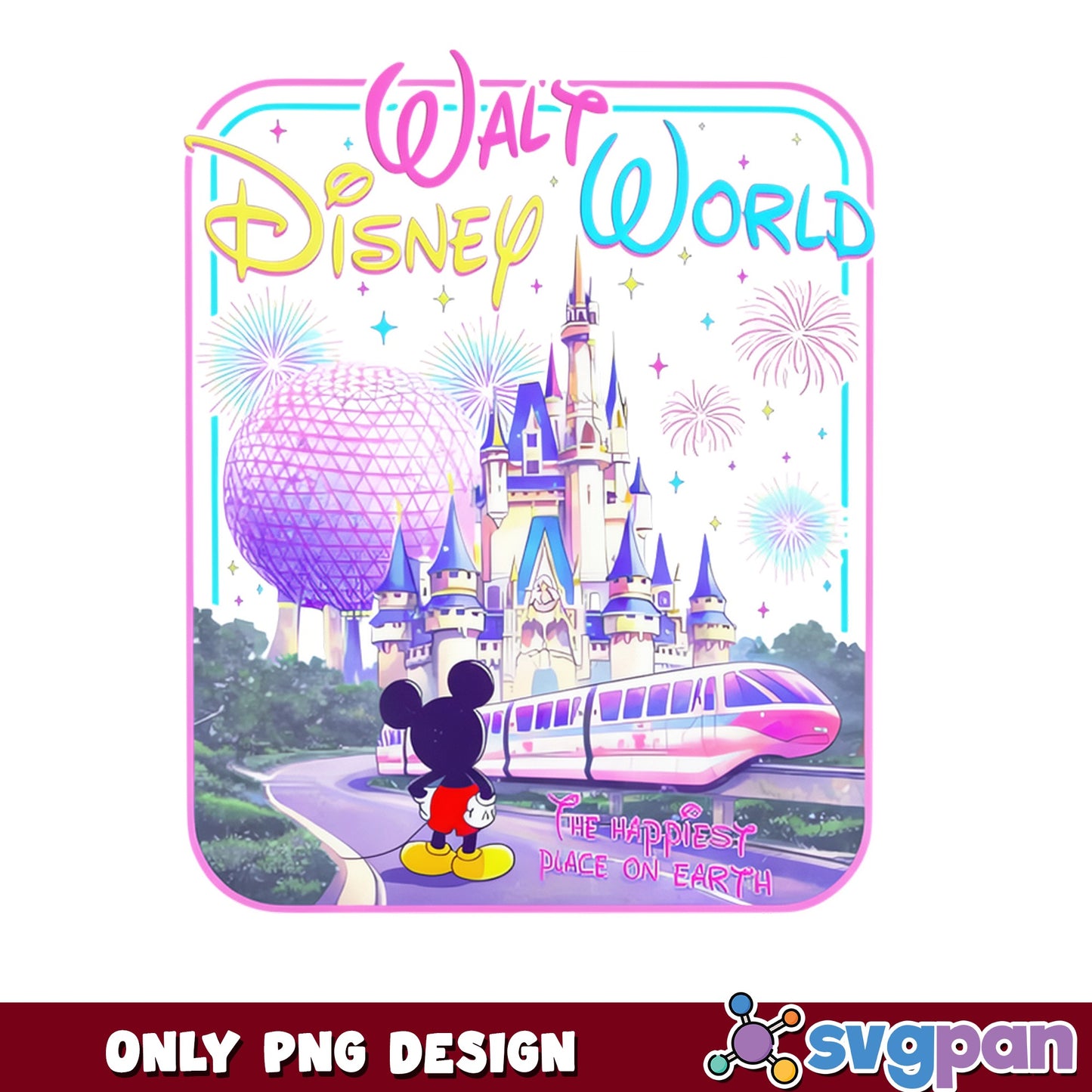 Walt Disney World Mickey Mouse PNG, Disney Castle PNG, Magic Kingdom PNG