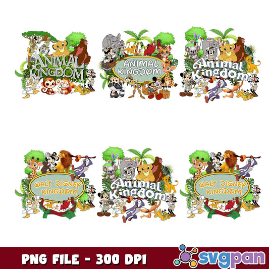 Walt disney animal kingdom png bundle