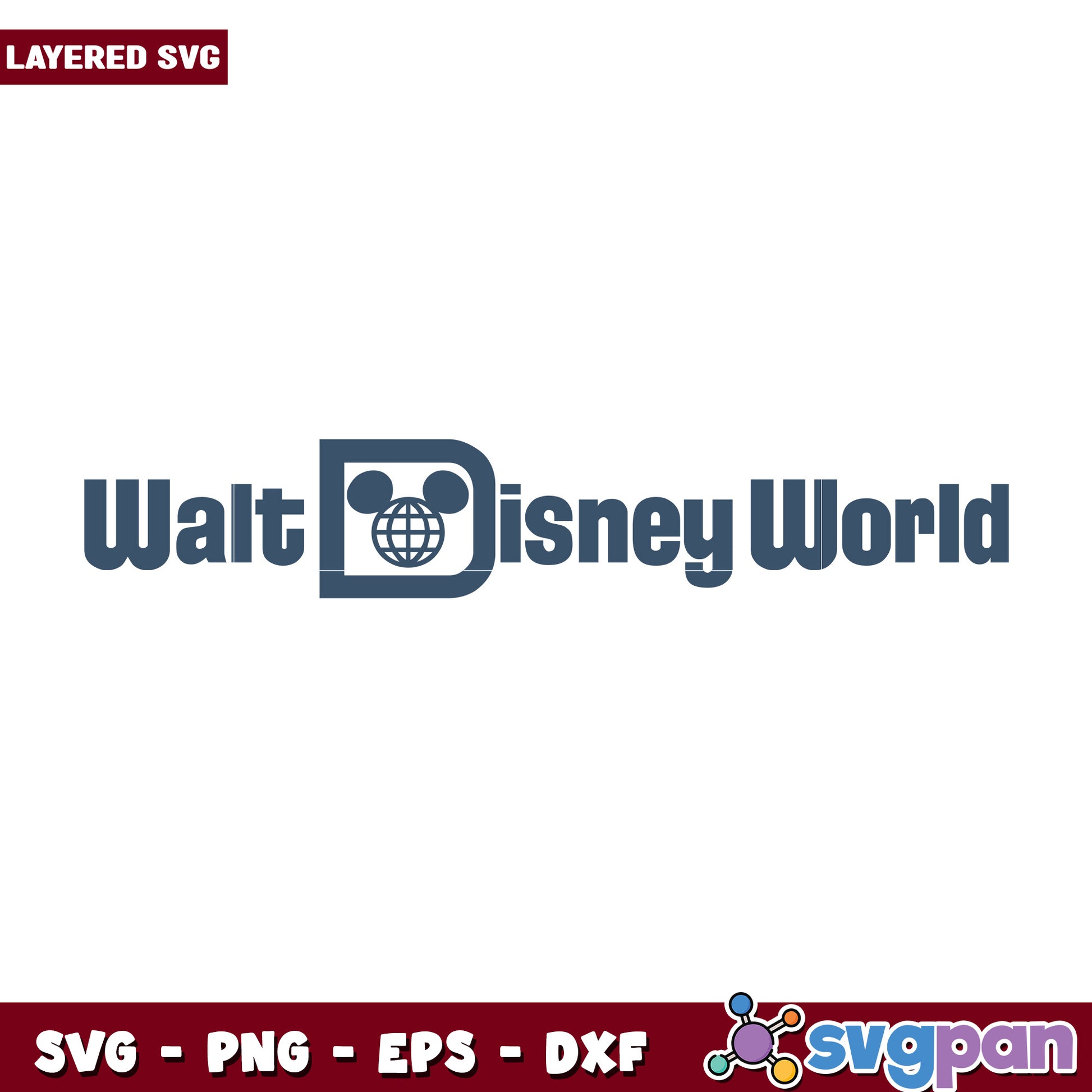 Walt disney word svg, mickey friends svg, disneyland celebration svg