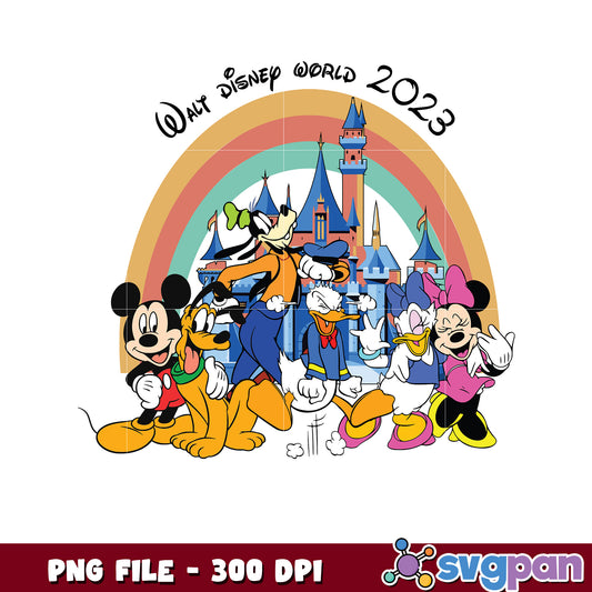 Walt disney world 2023 png, disney world 2023 png, walt disney world castle 2023 png