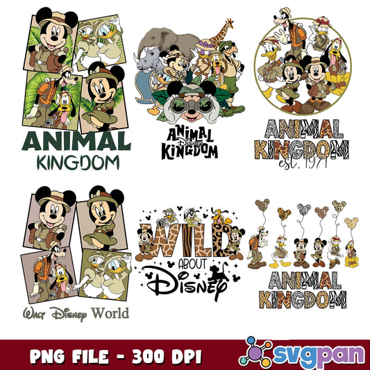 Walt disney world design png bundle