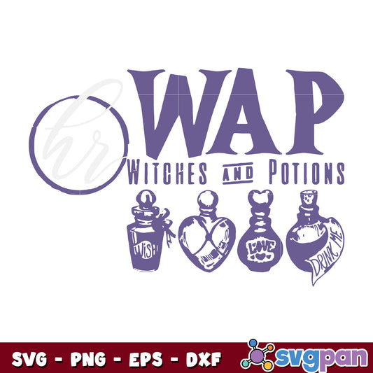 Wap Witches And Potions svg