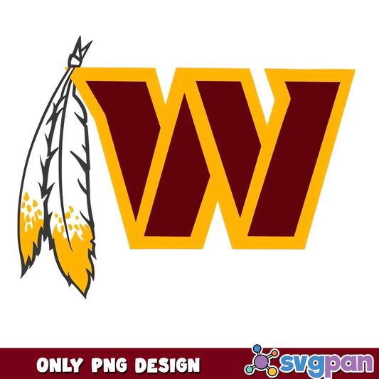 Washington Commanders Logo PNG, NFL Football Team, Sports PNG