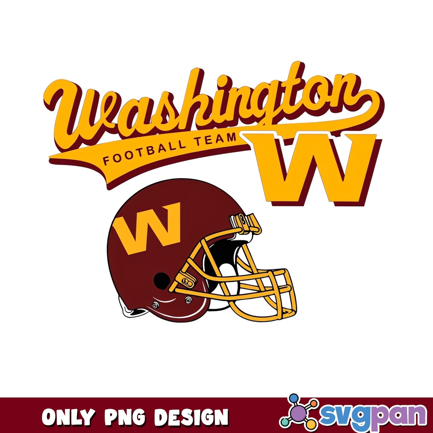 Washington Football Team PNG, NFL Team Helmet, Commanders PNG