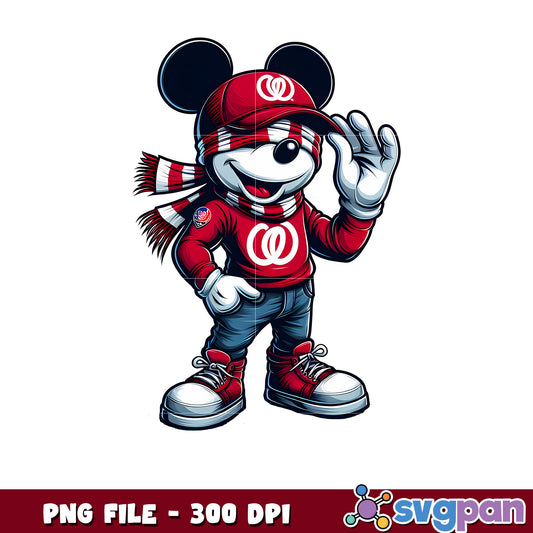 Washington comanders mickey mouse png, mickey mouse nfl​ png, nfl games png