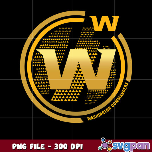 Washington commanders circle logo design png, nfl teams logo png, nfl 2025 png