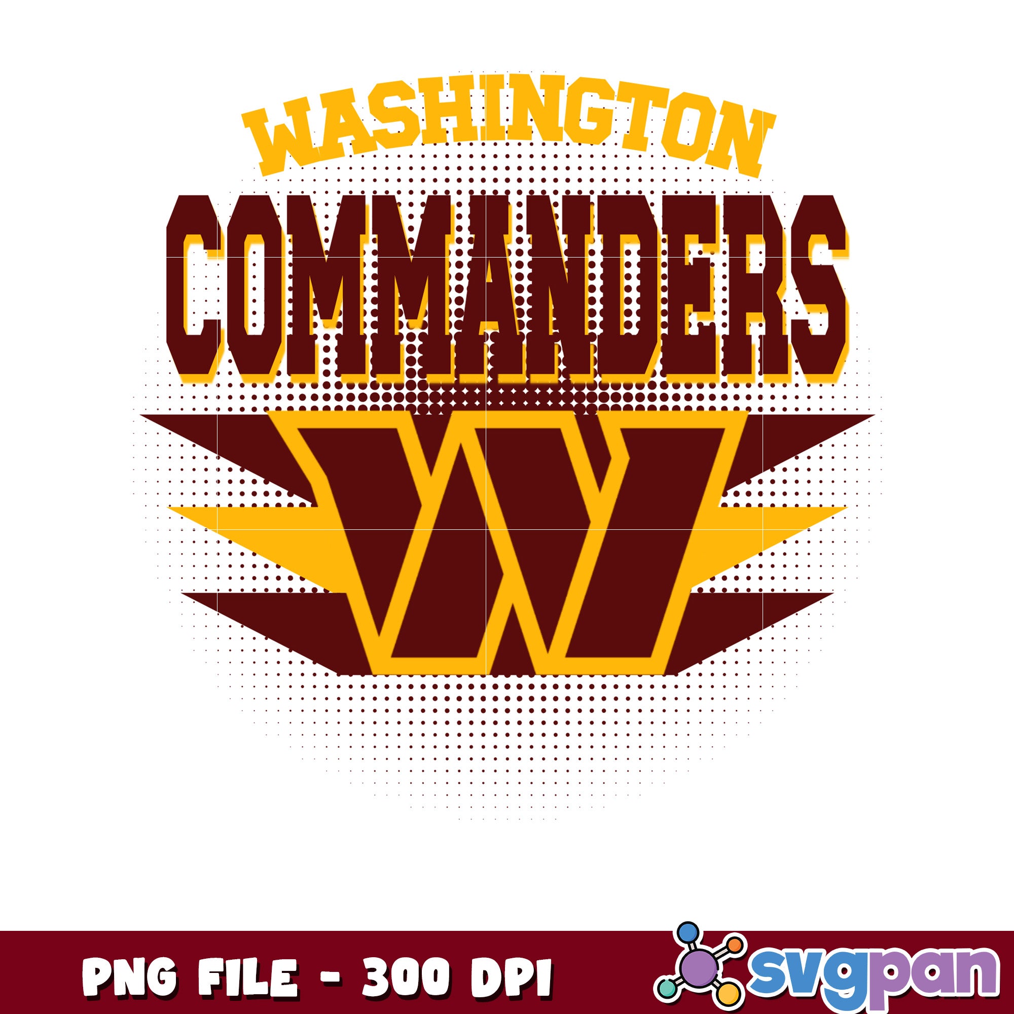 Washington commanders logo design png, list of nfl teams png, washingt ...
