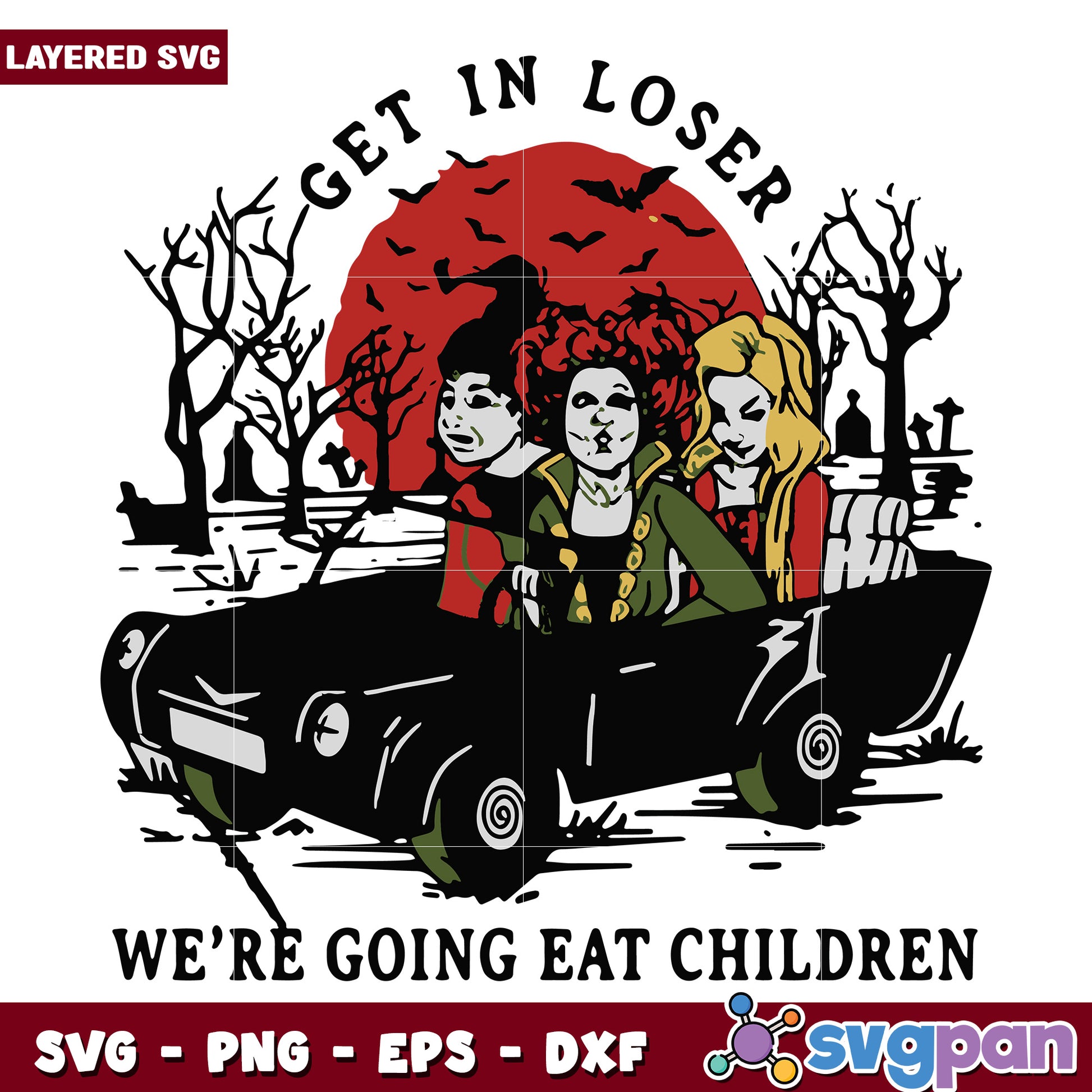 We are going eat children svg, halloween quotes svg, halloween svg