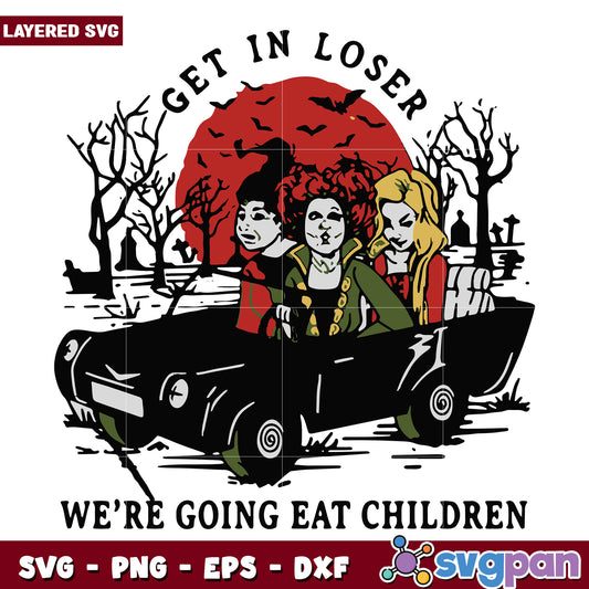 We are going eat children svg, halloween quotes svg, halloween svg