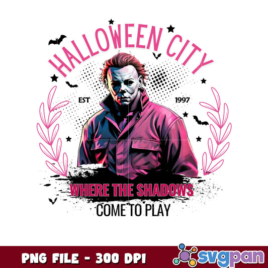 Where the shadows come to play png, halloween horror characters png, halloween town png