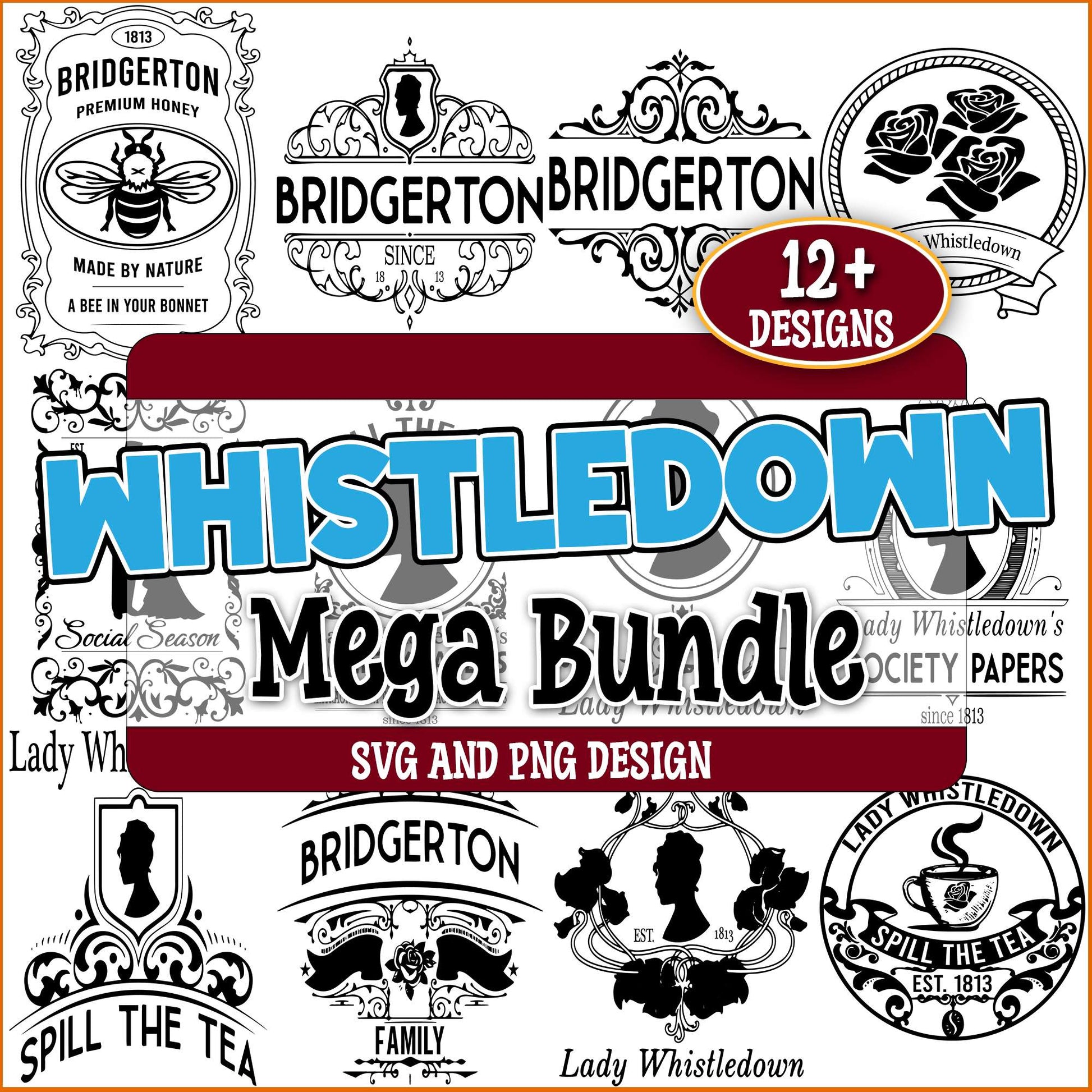 Whistledown signature svg bundle