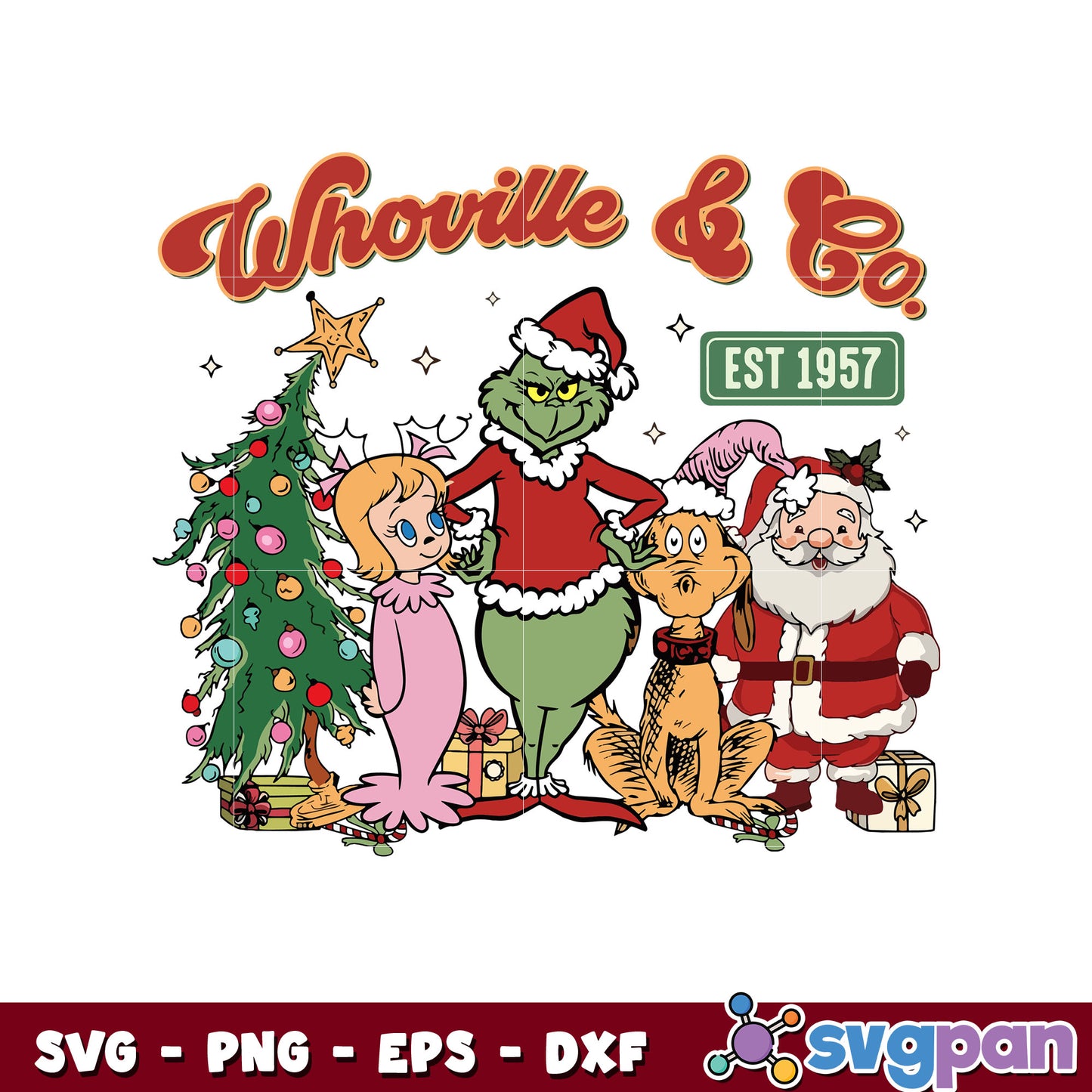 Whoville and co est 1957 friends svg