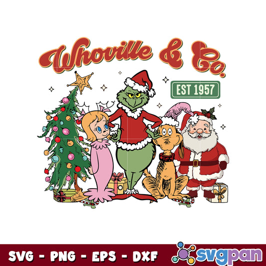 Whoville and co est 1957 friends svg