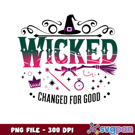 Wicked Changed for Good PNG