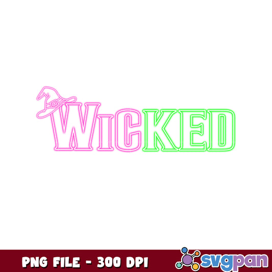 Wicked Halloween PNG Design