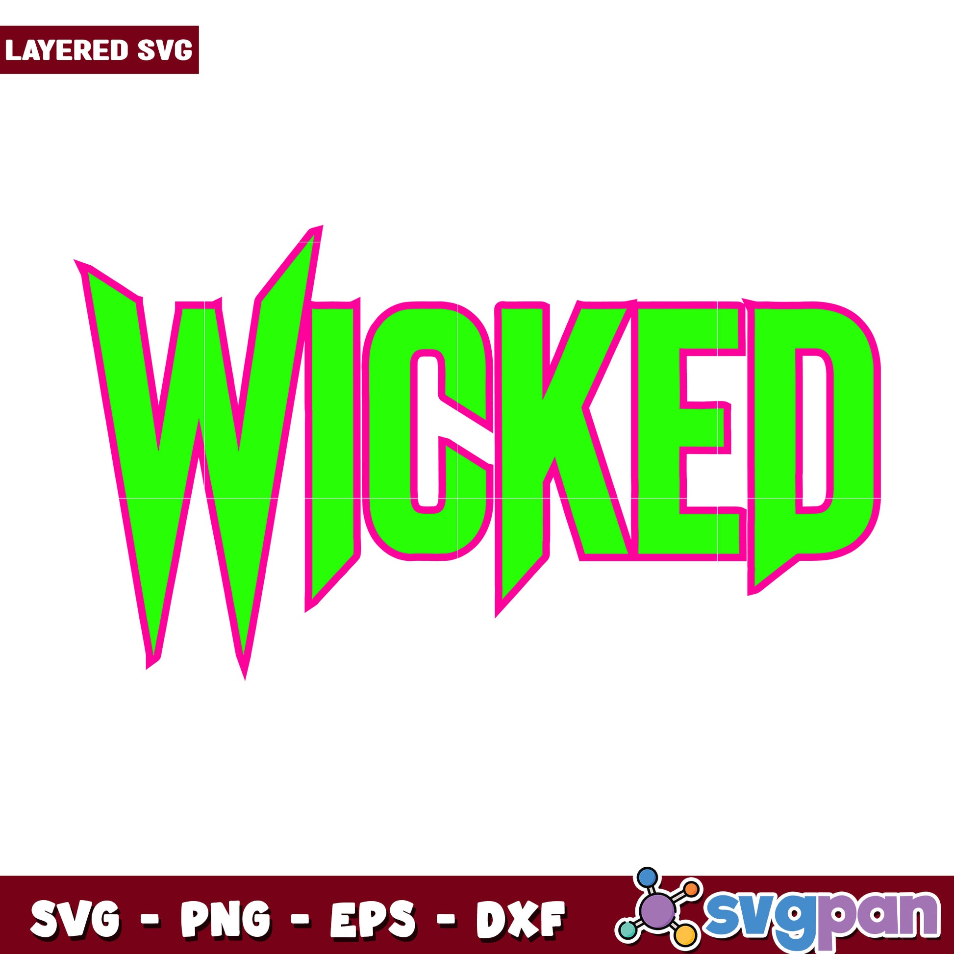 Wicked SVG Graphic Design