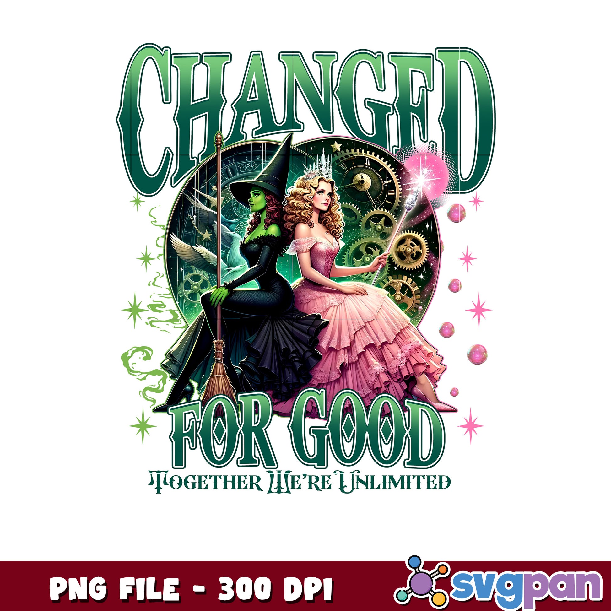 Wicked Witches PNG Changed For Good