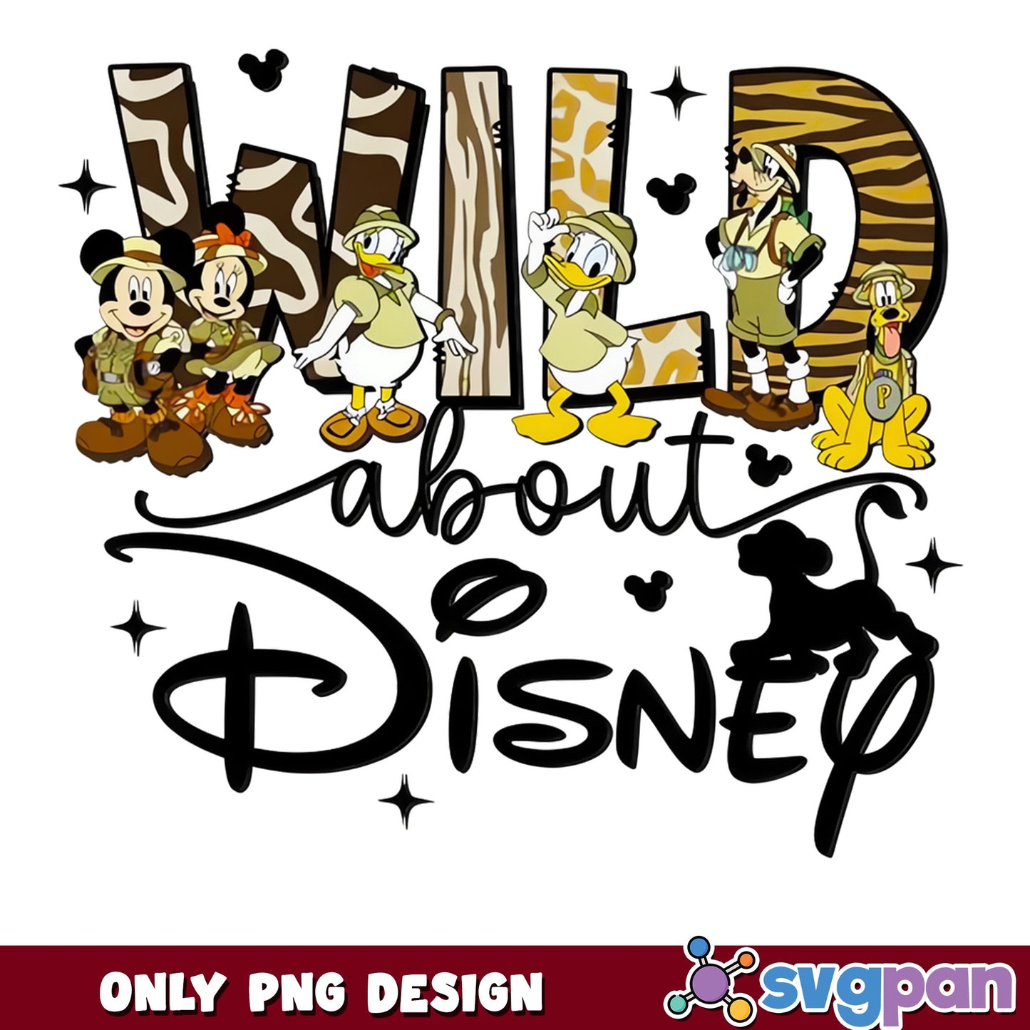 Wild About Disney Safari PNG, Mickey And Friends PNG, Animal Kingdom PNG