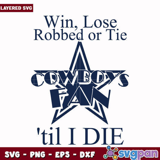 Win lose robbed of the cowboys svg, nfl divisons​ svg, nfl combine​ svg