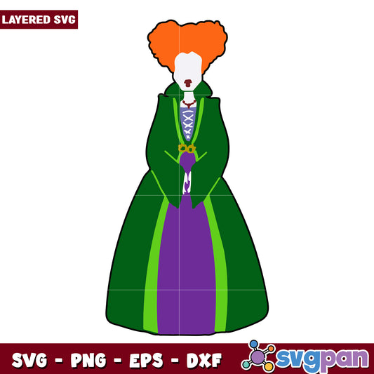 Winnie sanderson hocus pocus halloween svg, halloween killers svg, spooky cartoons characters svg