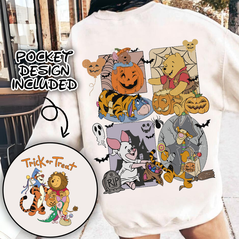 Winnie the pooh halloween png, greatest time of the year png , halloween cartoons png