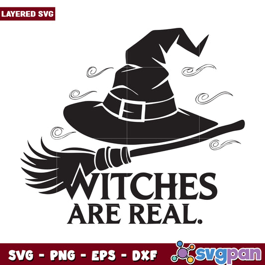 Witches Are Real SVG Halloween Design