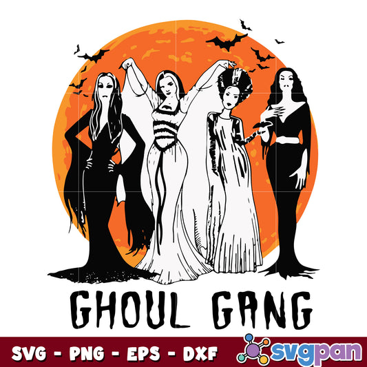 Witches Goul Gang svg