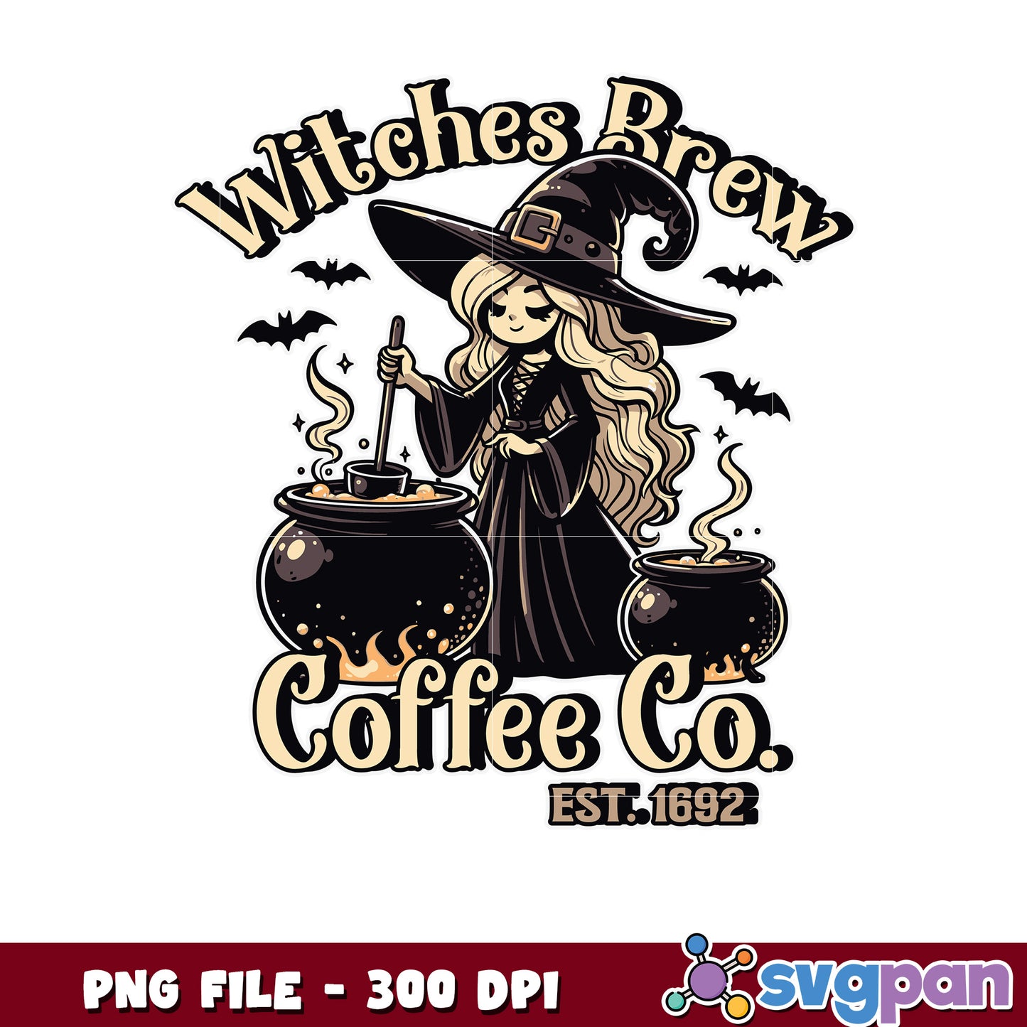 Witches brew png, spirit halloween​ png, spooky autumn png