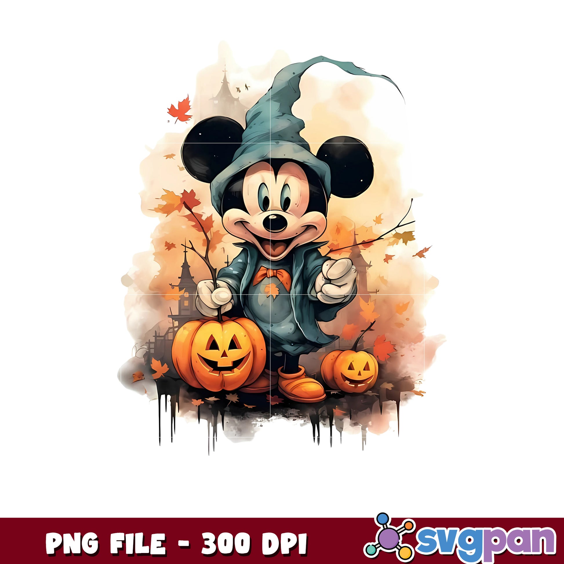 Witch mickey png, spirit halloween png, halloween season png