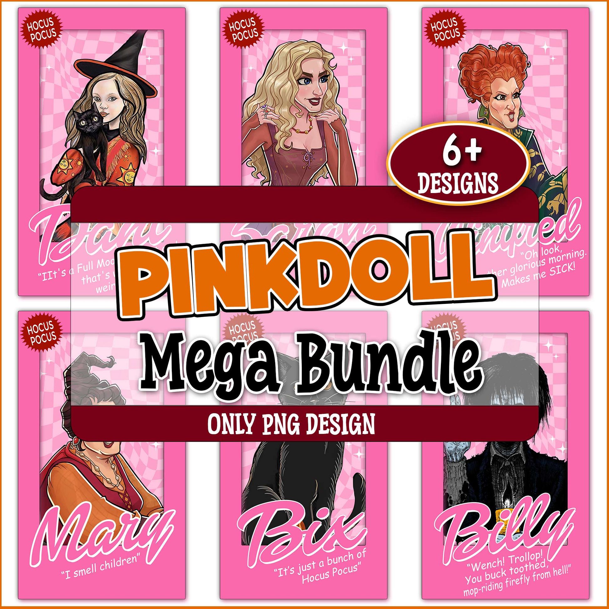 Wizard pink cards edition png bundle