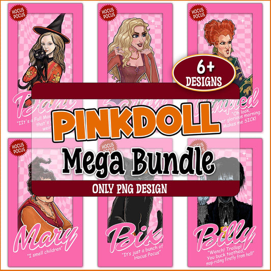 Wizard pink cards edition png bundle