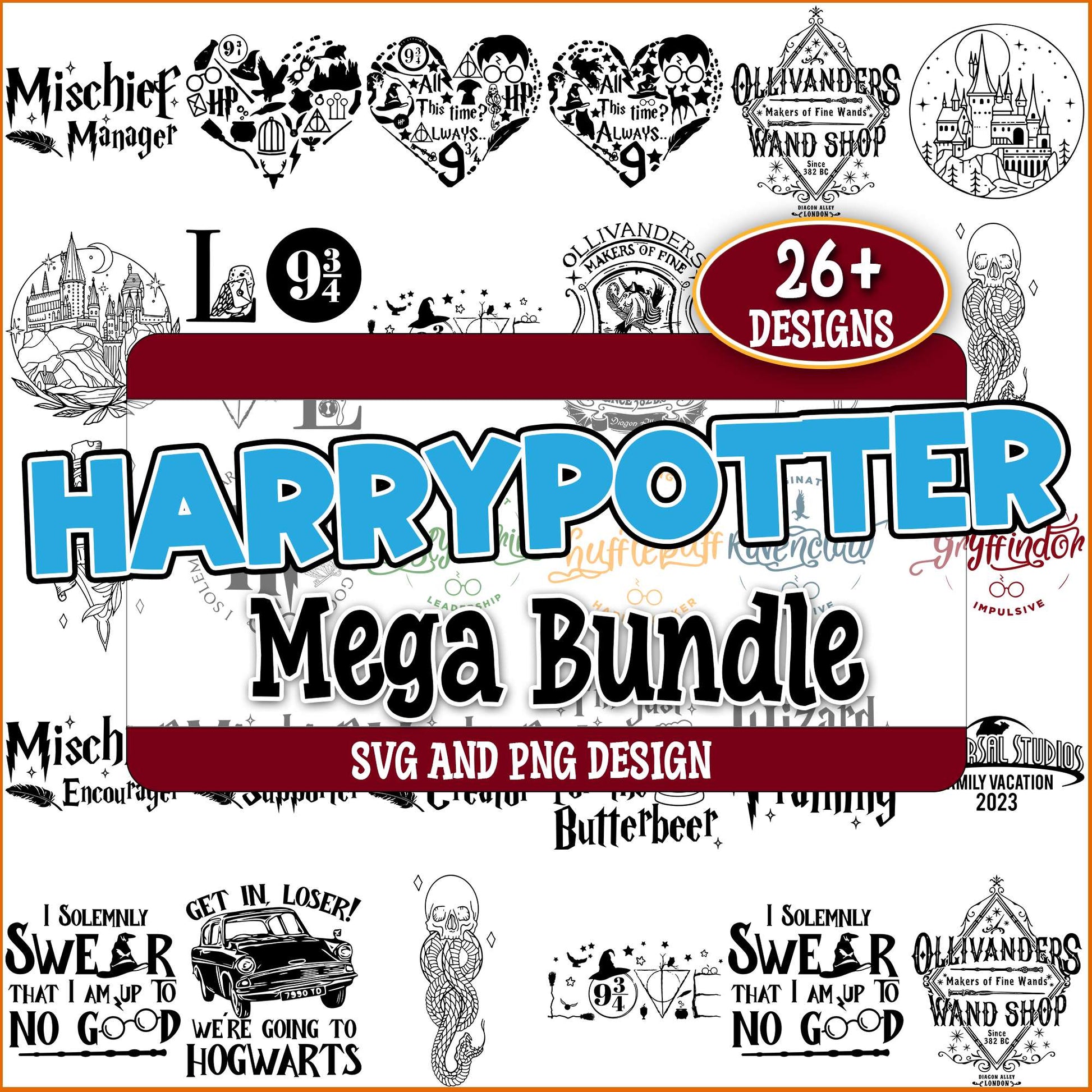 Wizard quotes harry potter svg bundle