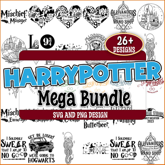 Wizard quotes harry potter svg bundle