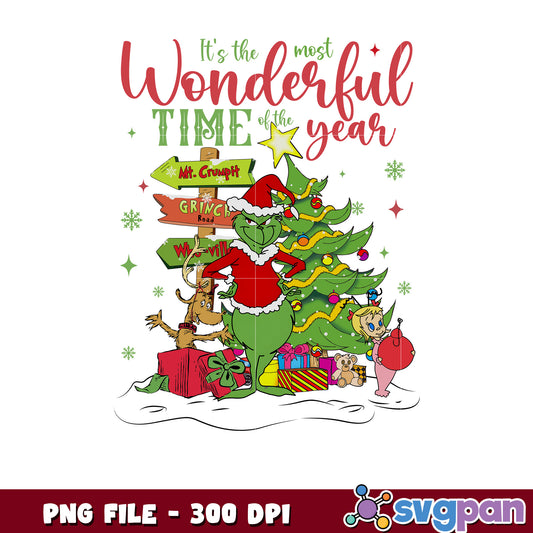 Wonderful time png, grinch clipart png, grinches​ ​png