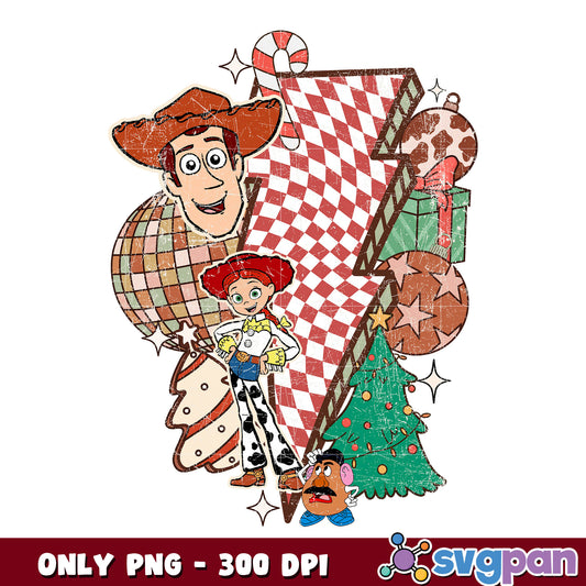 Woody friends christmas toy story png