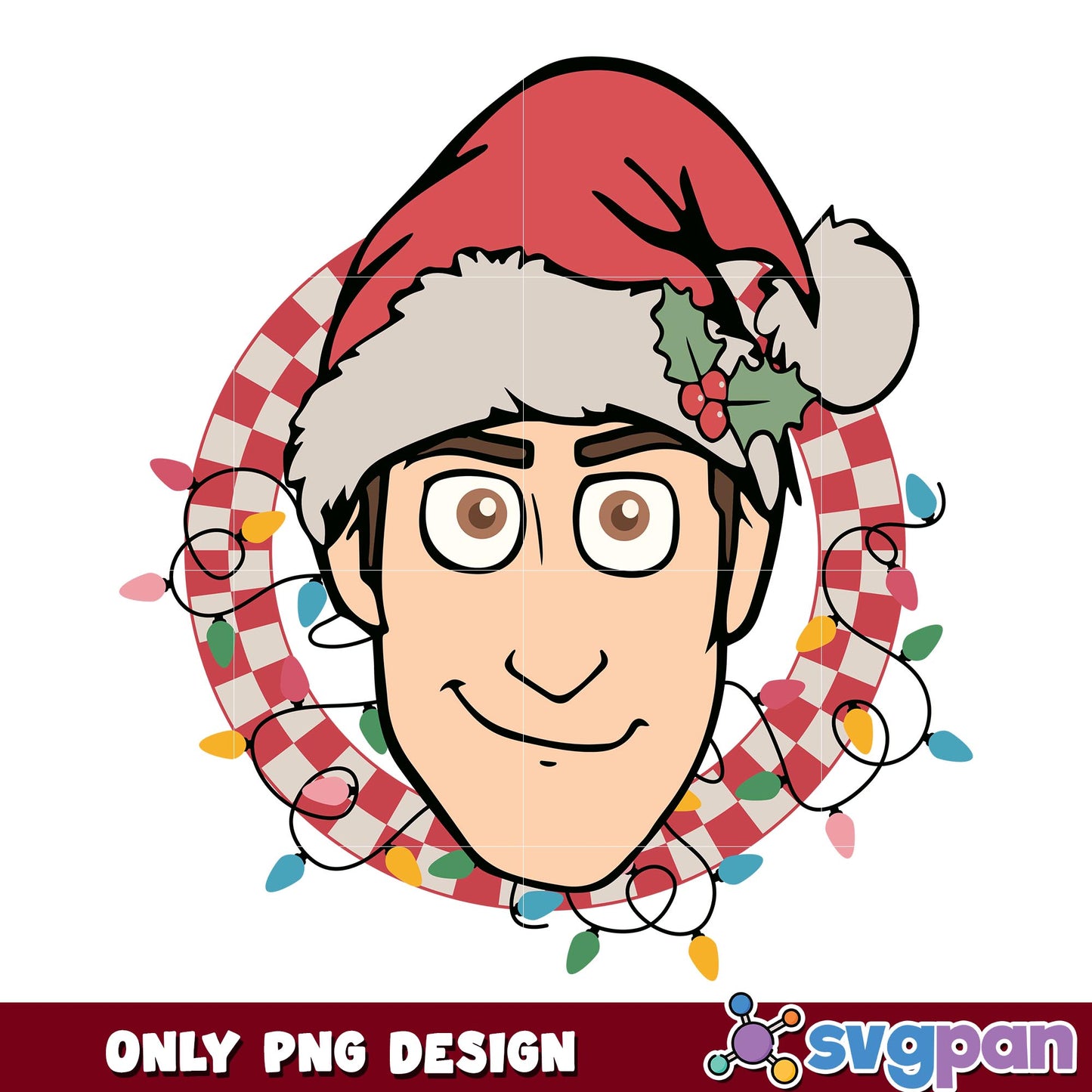 Woody toy story christmas png