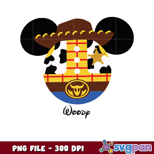 Woody toy story png, disney plus png, toy story characters png