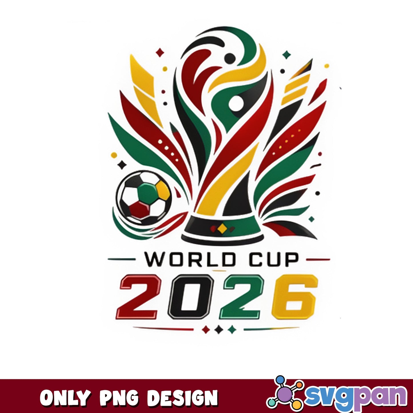 World Cup 2026 PNG, Soccer Trophy Football PNG, Sport PNG