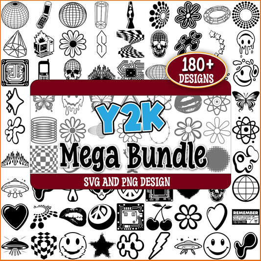 Y2k collection svg bundle