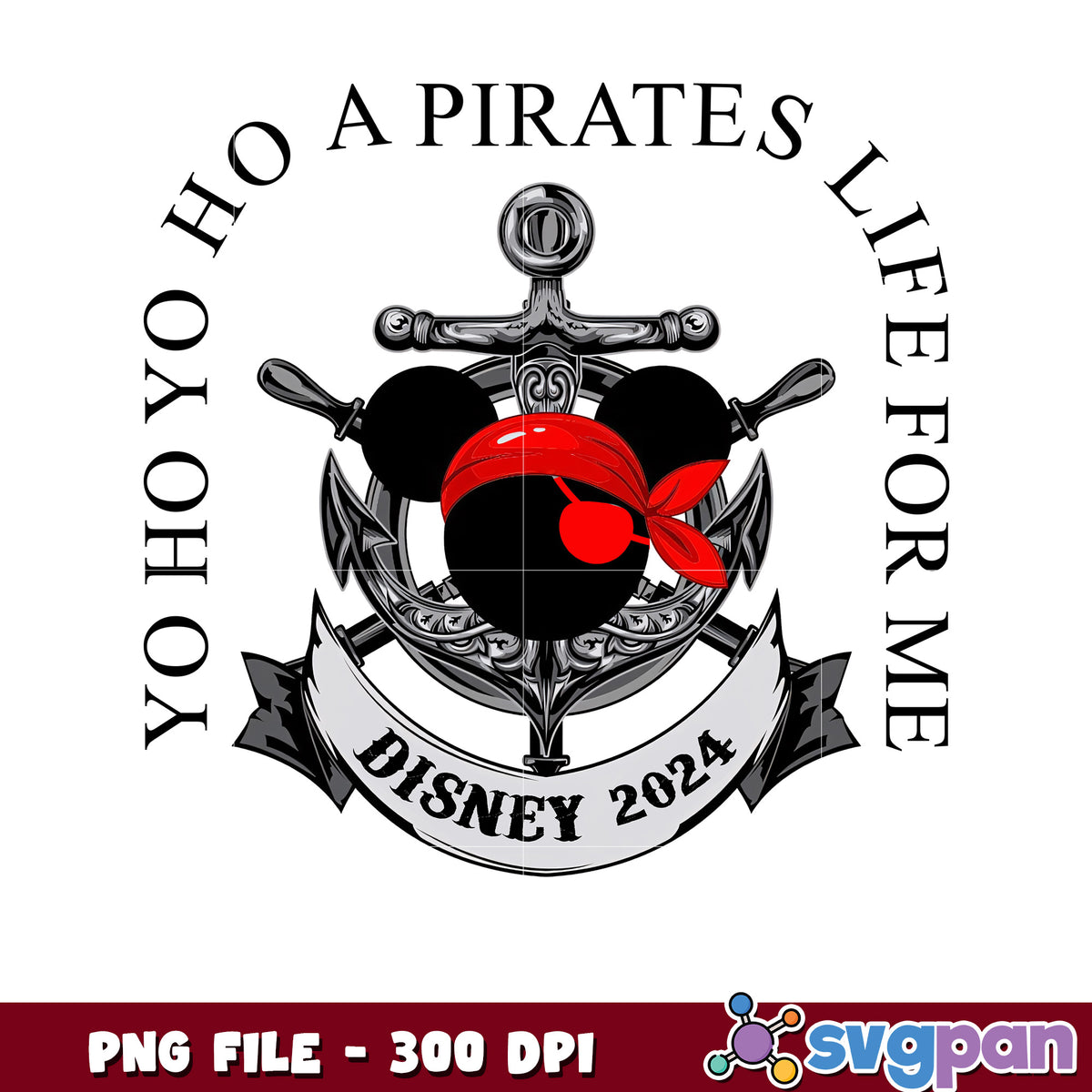 Yo ho a pirates life for me mickey png, disney cruise png,disney world png
