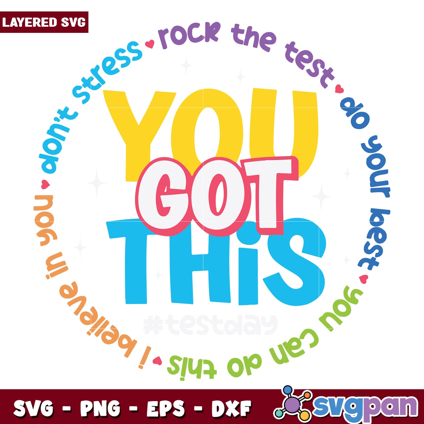 You got this svg, encouraging quotes svg, self believe svg