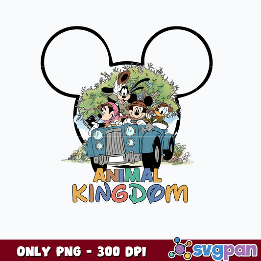 Mickey Mouse And Friends Animal Kingdom png