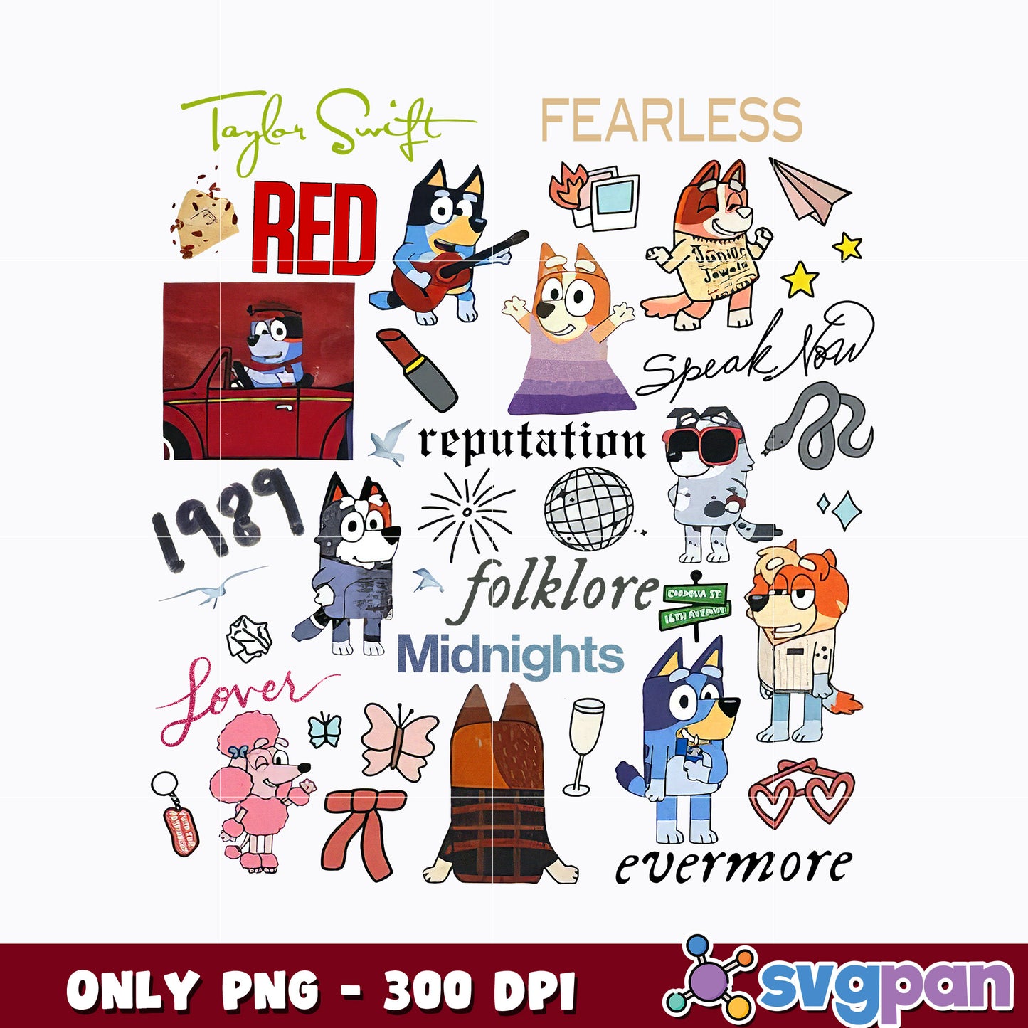 Taylor Swift Albums Midnights png