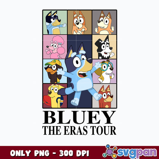 Bluey The Eras Tour png